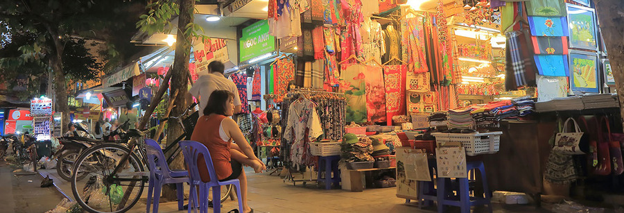 Top 5 mercados nocturnos de Hanoi para vivir el ambiente local