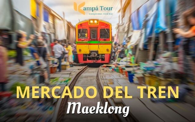 Mercado del tren Maeklong Bangkok: Guía esencial 2026