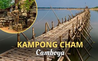 ¿Qué ver y hacer en Kampong Cham, a lo largo del Mekong?