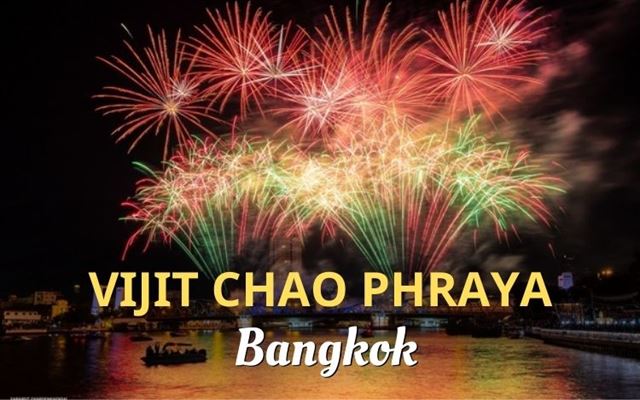 Vijit Chao Phraya 2025: Espectáculo de luz y color en Bangkok
