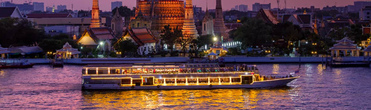 Mejor Crucero Nocturno con Cena en Bangkok 2026