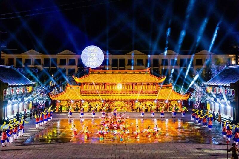 espectaculo tinh hoa vietnam en phu quoc
