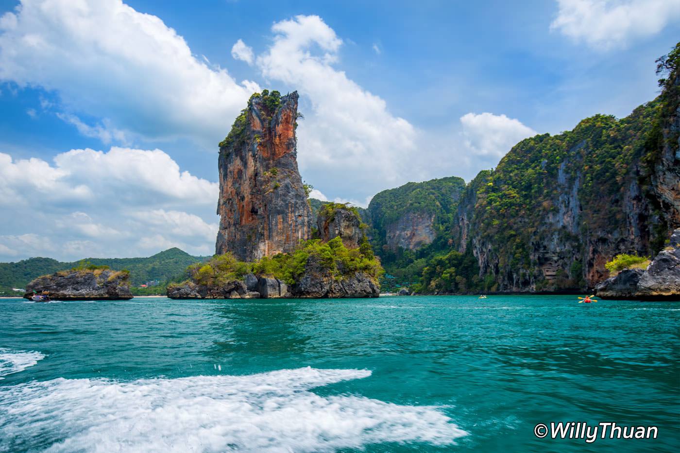 Puedes explorar en Railay Beach