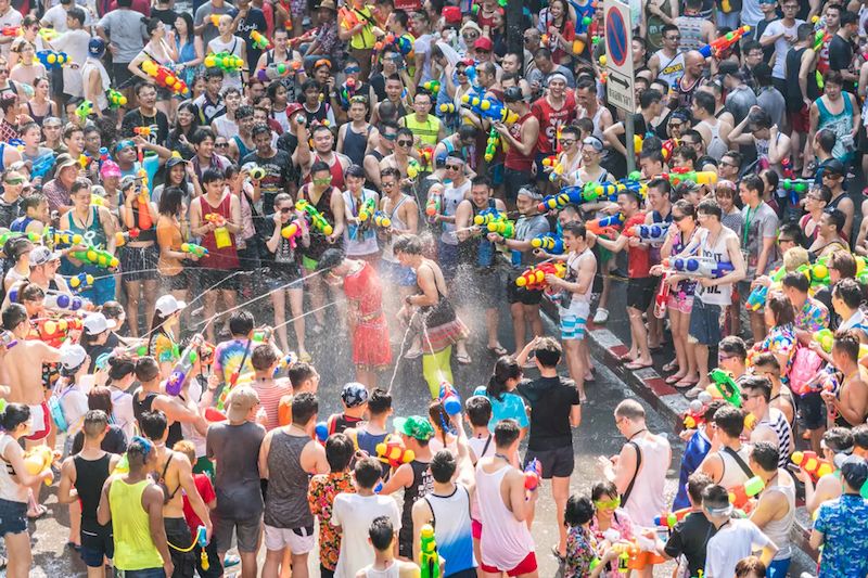 fiestas en tailandia - songkran en abril