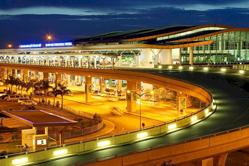 Aeropuerto de Tan Son Nhat en Ho Chi Minh.