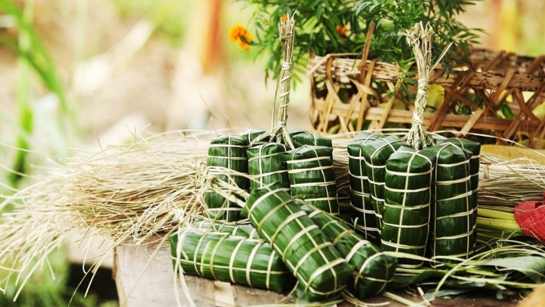 banh tet en año nuevo en vietnam