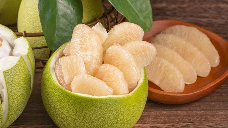 El pomelo es una fruta popular en Tailandia 