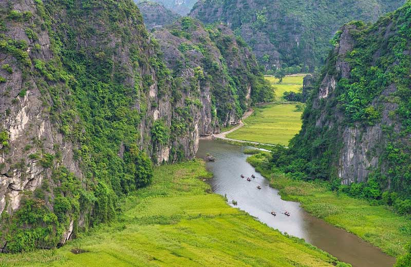 norte de vietnam - ninh binh
