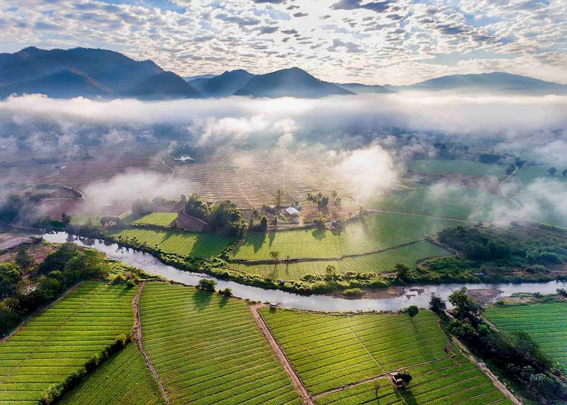 La ciudad de Pai ubicada en el norte de Tailandia es un destino muy recomendado.