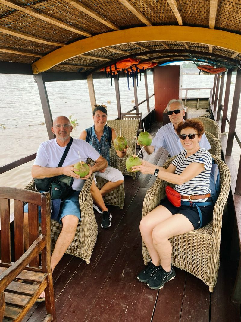 delta del mekong en barco