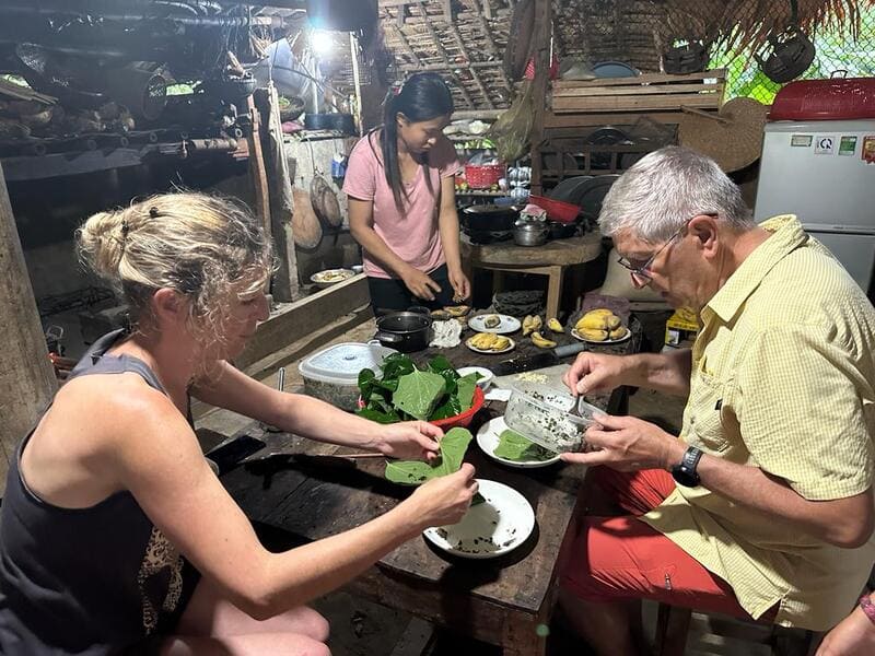 alojarse en casa local en cao bang