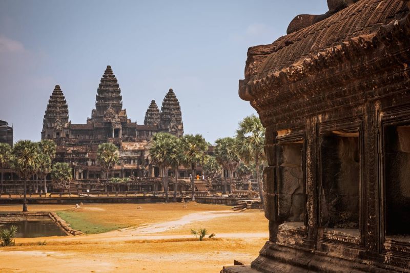 laos o camboya - angkor wat