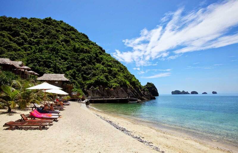 playa de cat co en cat ba