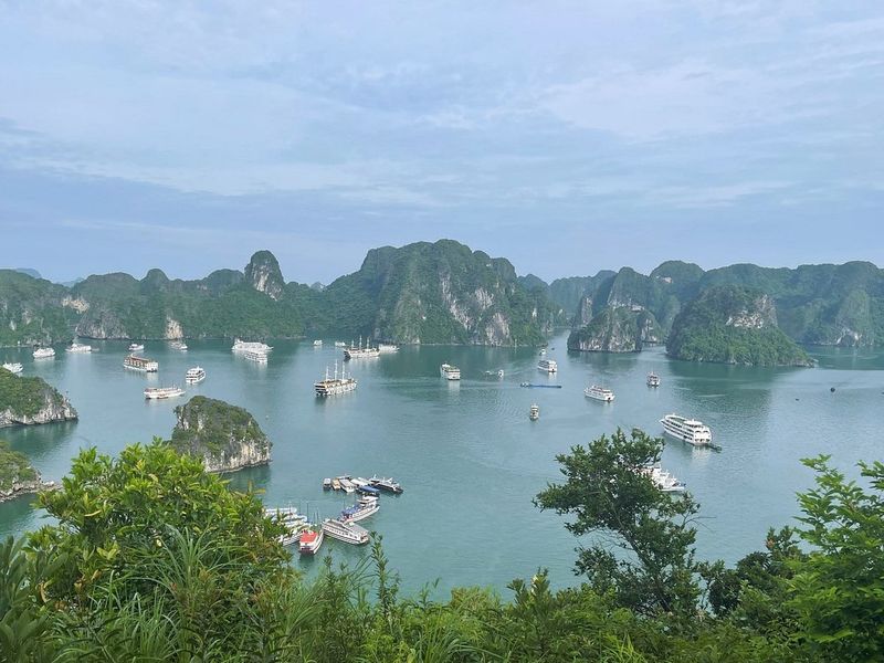 bahia de halong en vietnam en 2 semanas