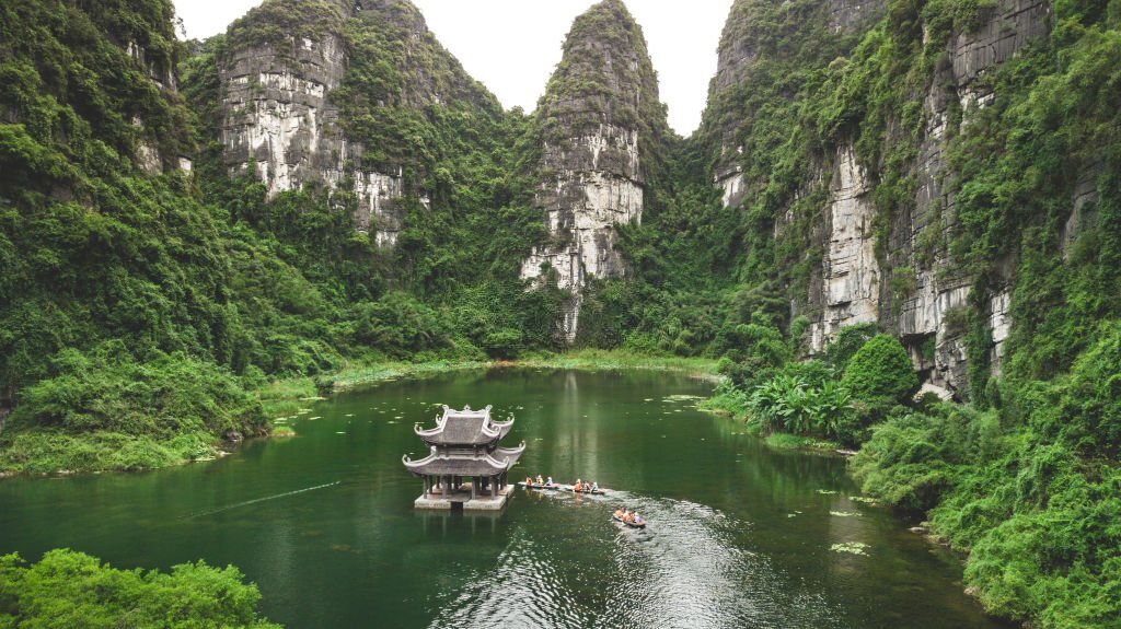 ninh binh vietnam en abril