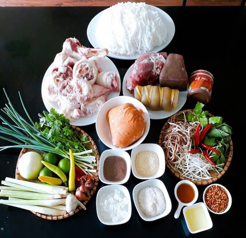 bun bo hue receta y ingredientes