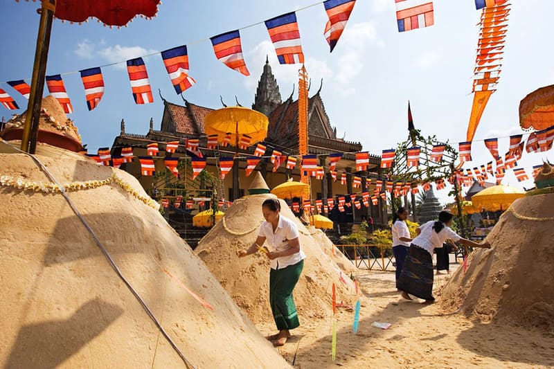 festivales camboya año nuevo jemer