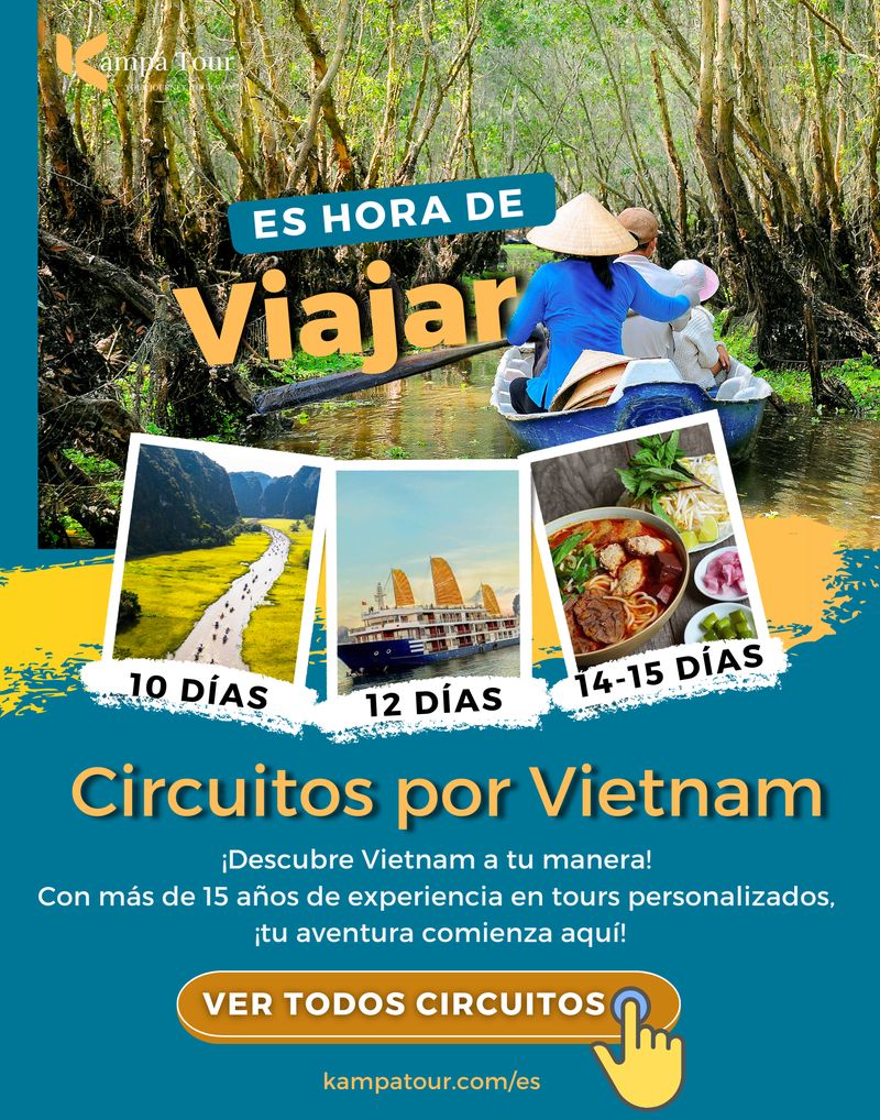 circuitos por vietnam kampa tour