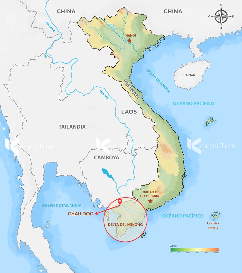 ubicacion de chau doc en vietnam