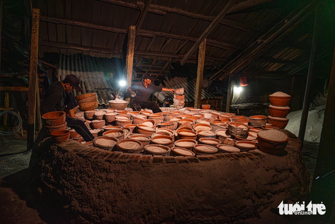 pueblo de sal de Tuyet Diem – aldea en vietnam