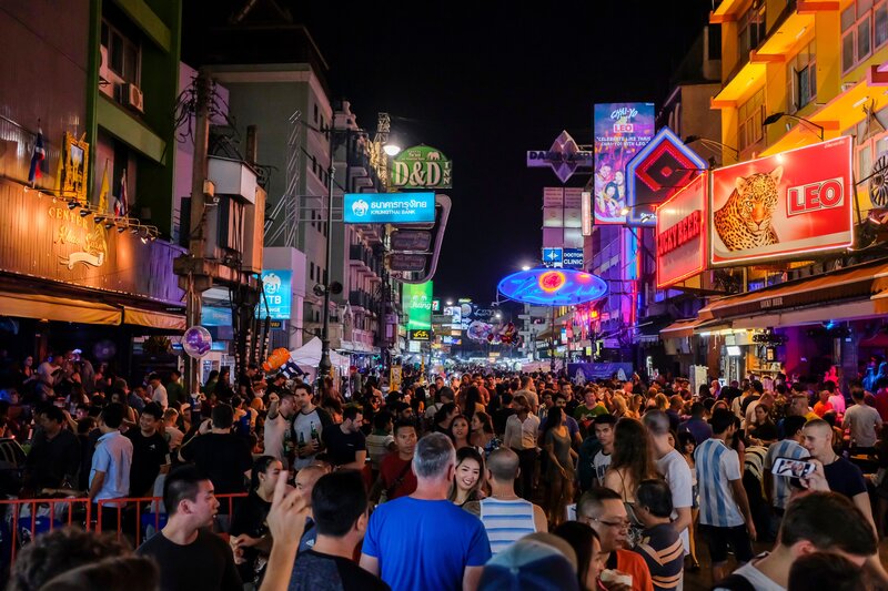 khao san road bangkok - tailandia- destinos para fin de año