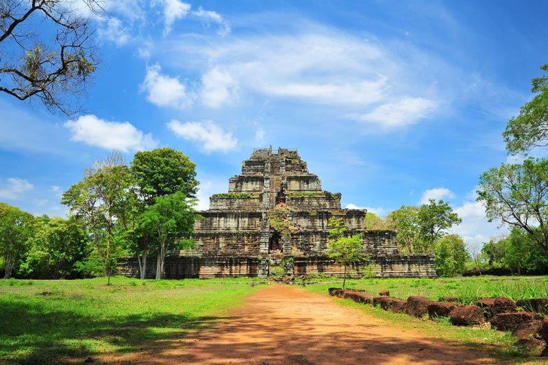 camboya en febrero - koh ker