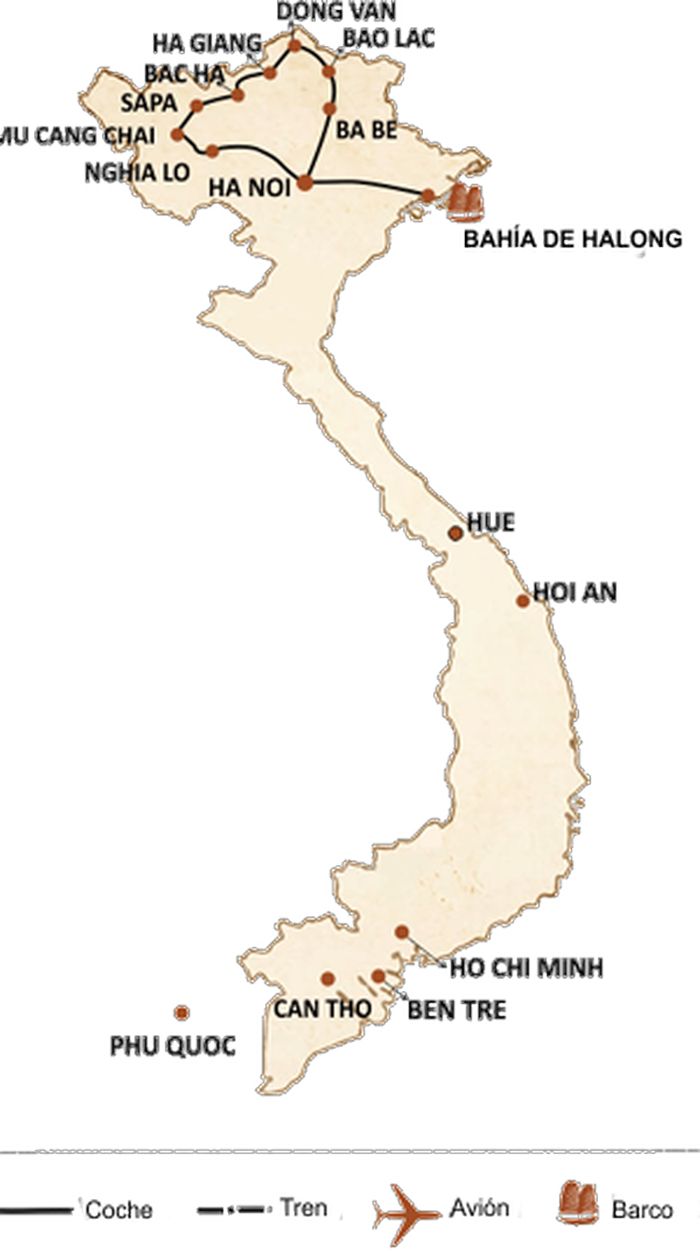 [col-img15] itinerario por el norte  vietnam en 15 dias