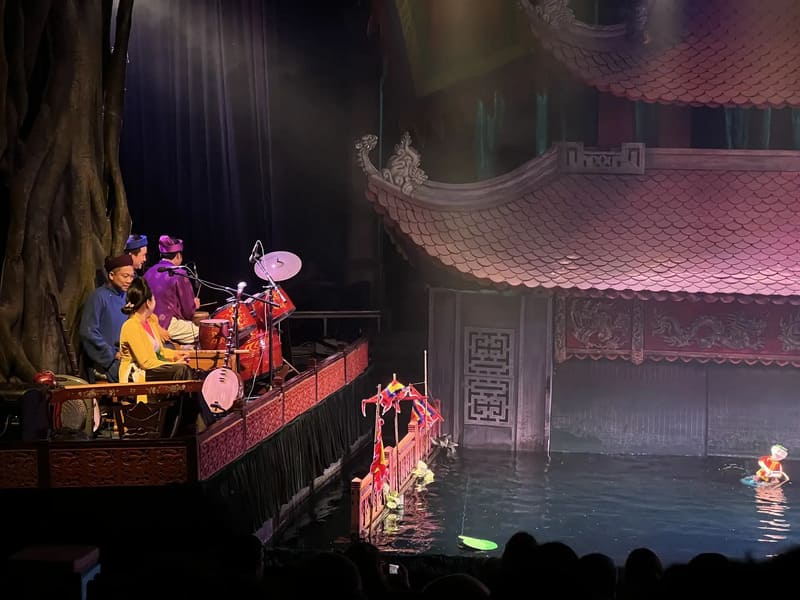 teatro marionetas hanoi - musica