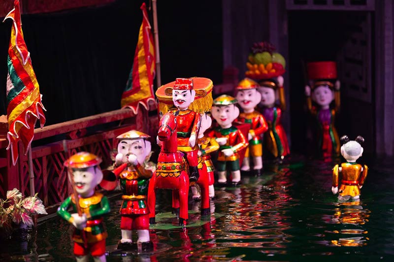 marionetas de agua hanoi