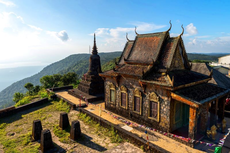 laos o camboya - parque nacional bokor en camboya