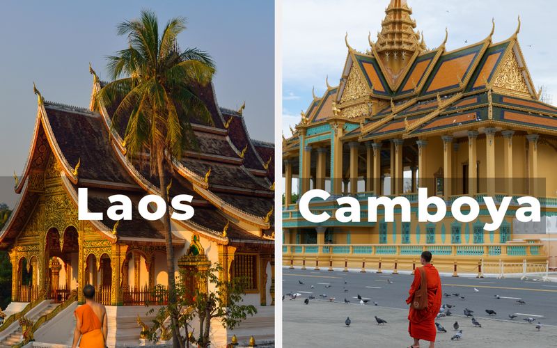 laos o camboya - templos