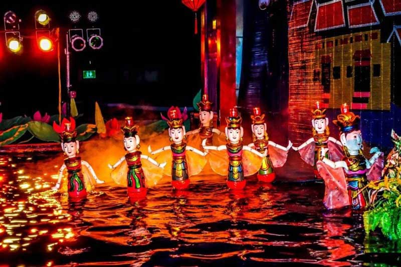 cultura de vietnam - teatro de marioneta de agua