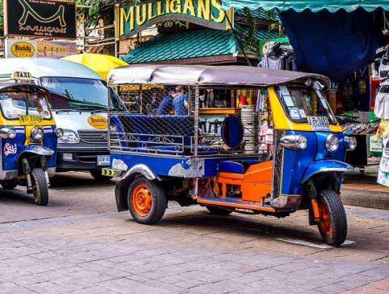 tuk tuk en laos