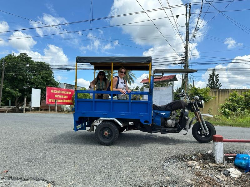 tuktuk en delta del mekong
