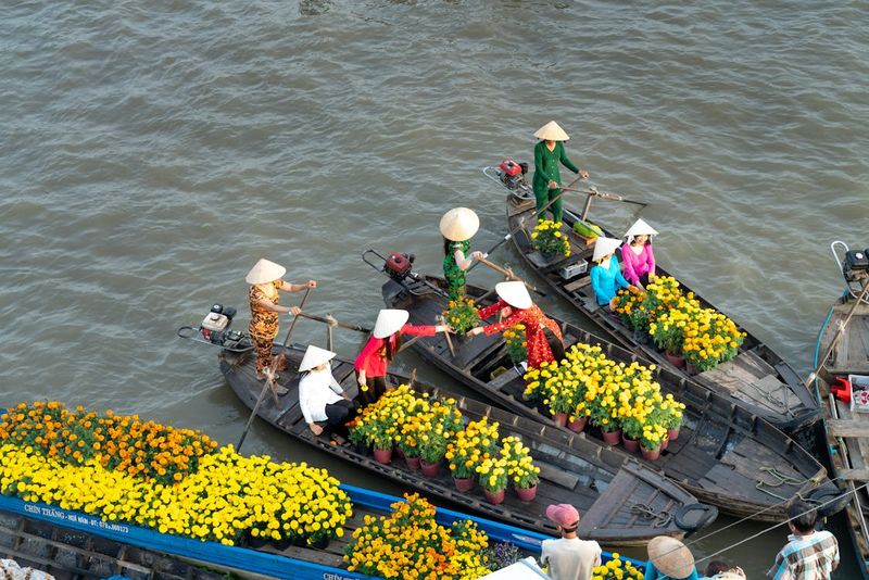 vietnam en enero - delta del mekong
