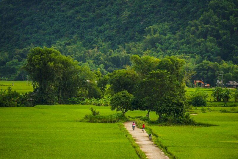 mai chau vietnam en mayo