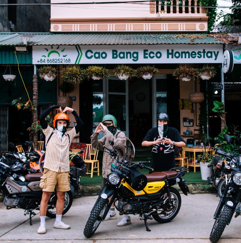 vietnam en moto - cao bang