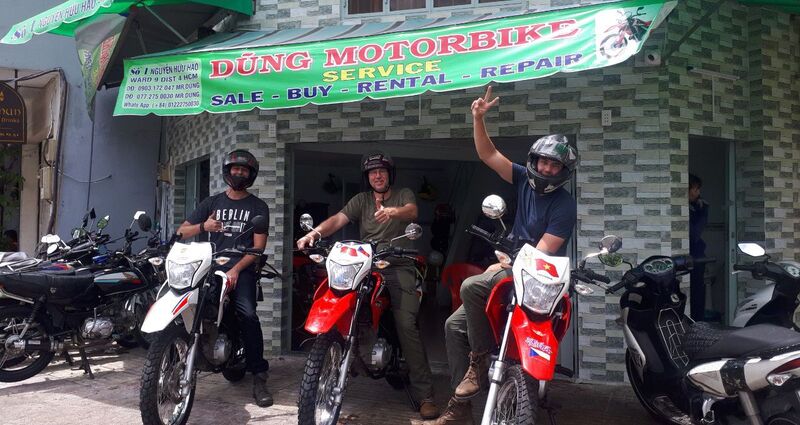 vietnam en moto - dung motobike en ho chi minh