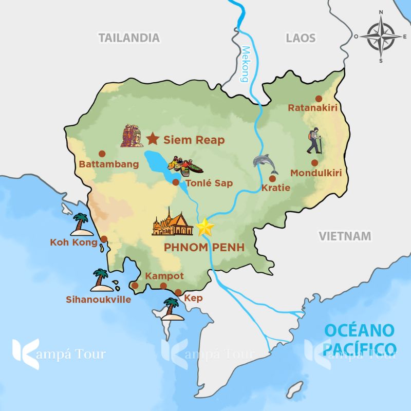 geografia de camboya
