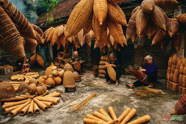 Excursión desde Hanói: explora los pueblos artesanales