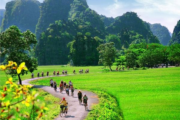 Paseo por Ninh Binh en bicicleta
